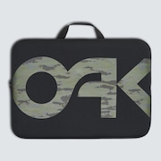 B1B Laptop Case - Black/Brush Tiger Green