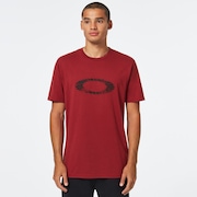 Blurred Static Icon Tee - Iron Red