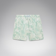 Canary Palms Rc 18" Beachshort - Camo Hibiscus Faded Green