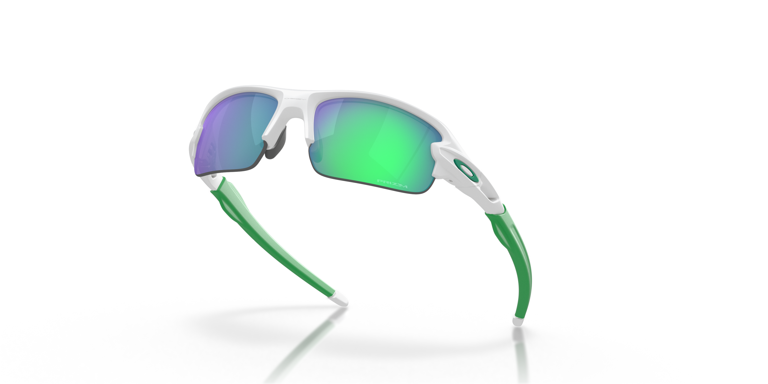 Oakley Flak XXS ポリッシュホワイト Flak® XS (Youth Fit) Prizm Deep Water Polarized Lenses