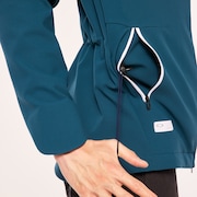 Skull Synchronism Moveable Jacket - Oil Blue