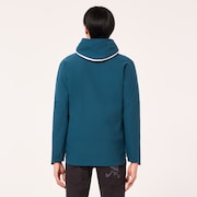 Skull Synchronism Moveable Jacket - Oil Blue