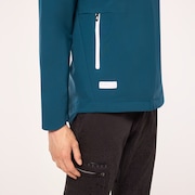 Skull Synchronism Moveable Jacket - Oil Blue