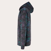 Enhance Qd Fleece Hoodie Evo 2.7 - Black Print