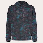 Enhance Qd Fleece Hoodie Evo 2.7 - Black Print