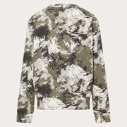 Ytr Dry Tech Cotton Fleece Crew 10.0 - Green Print