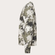 Ytr Dry Tech Cotton Fleece Crew 10.0 - Green Print