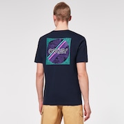 Rounded Flowers Tee - Fathom