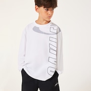 Ytr Qd Bold LS Tee 10.0 - White