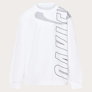 Ytr Qd Bold LS Tee 10.0 - White