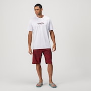 Oakley Geometric Graphic Tee - White