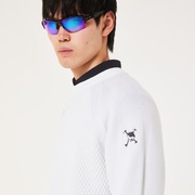Skull Surface Sweater Crew 3.0 - White