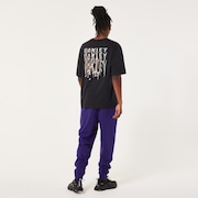 Stacked Metal Tee - Blackout