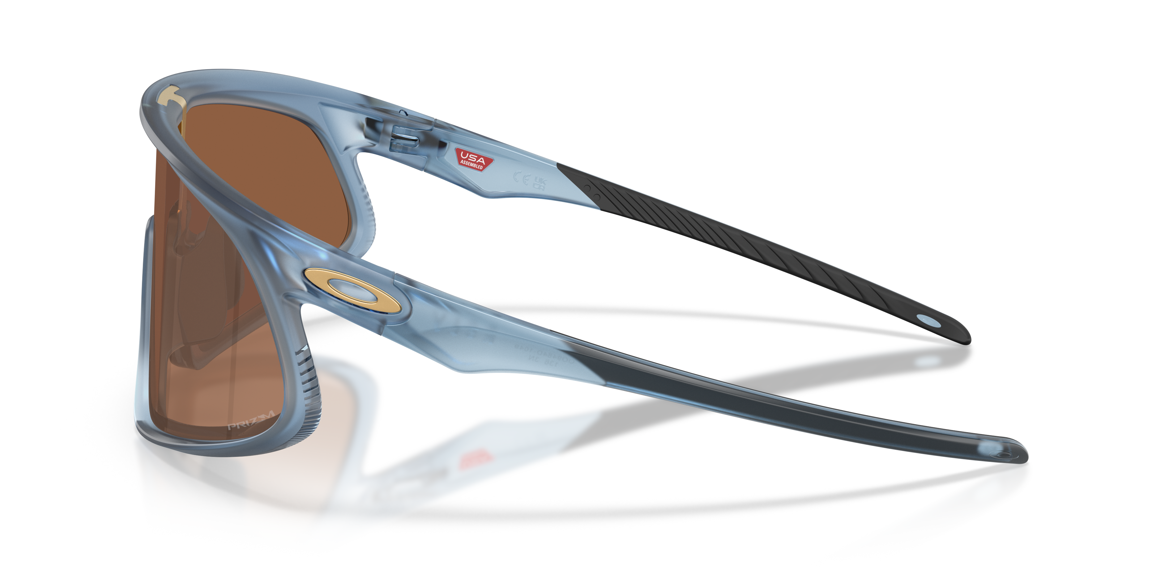 Oakley RSLV Sunglasses with Matte Black Frame and Prizm Road