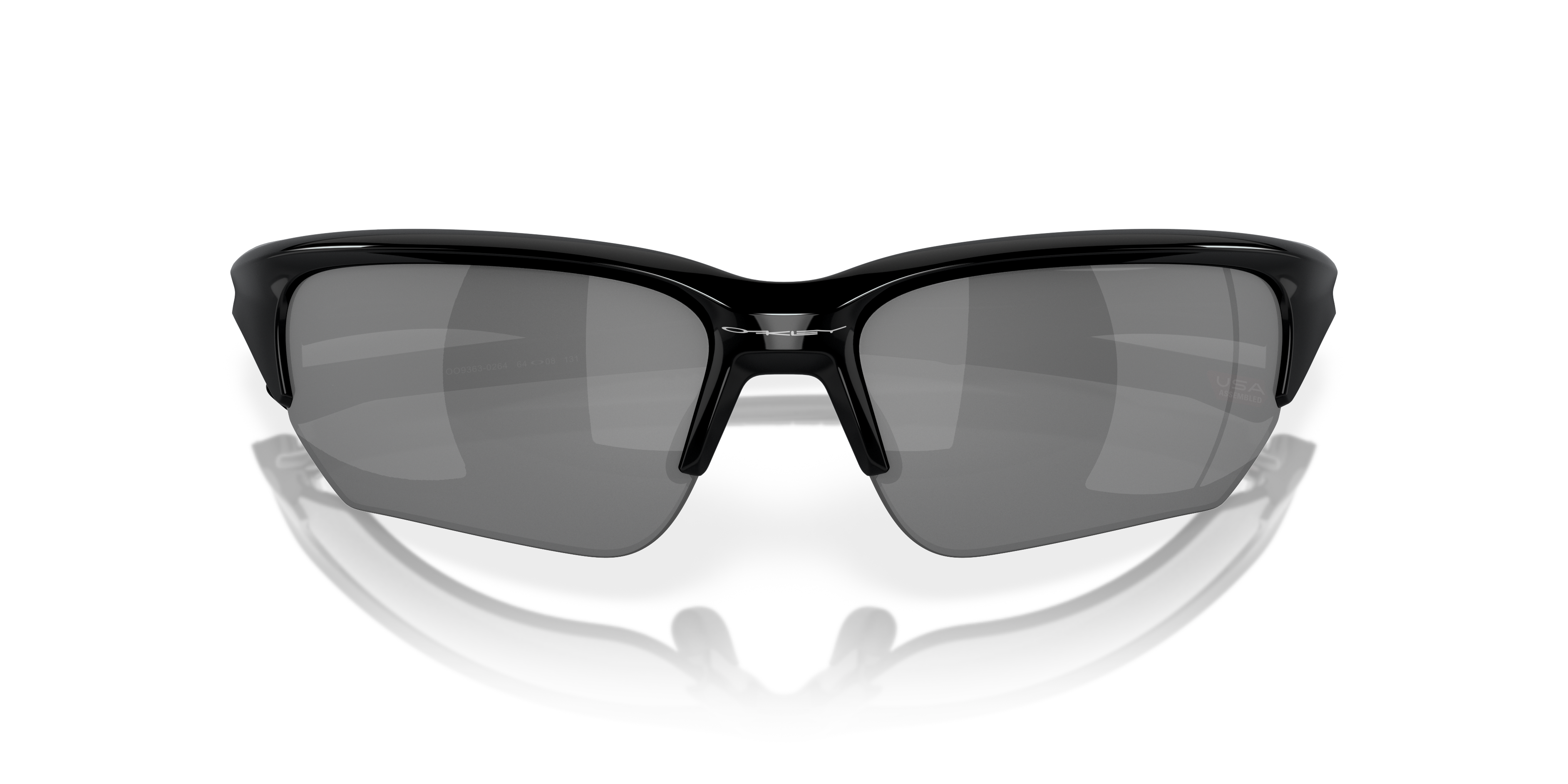 Flak® Beta Black Iridium Polarized Lenses, Matte Black Frame