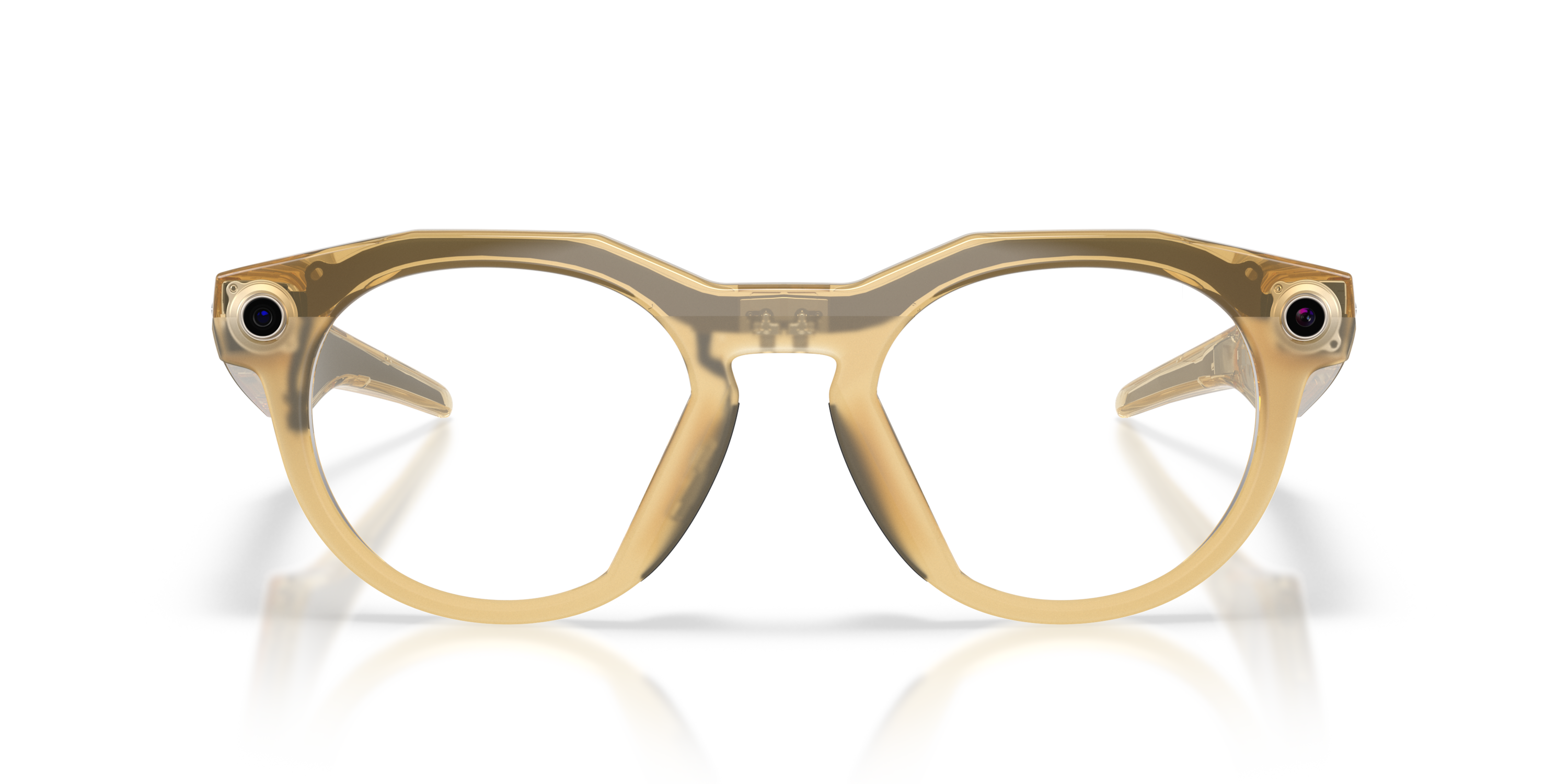Oakley Meta HSTN Transitions Brown Lenses, Light Curry Frame AI