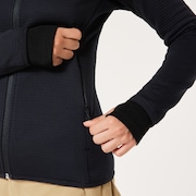 W. Canopy Full Zip Sweatshirt - Blackout