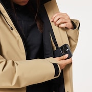 W. Canopy Insulated Jacket - Pebble
