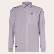 Skull Ideally Hybrid LS Shirt - Amethyst
