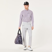 Skull Ideally Hybrid LS Shirt - Amethyst
