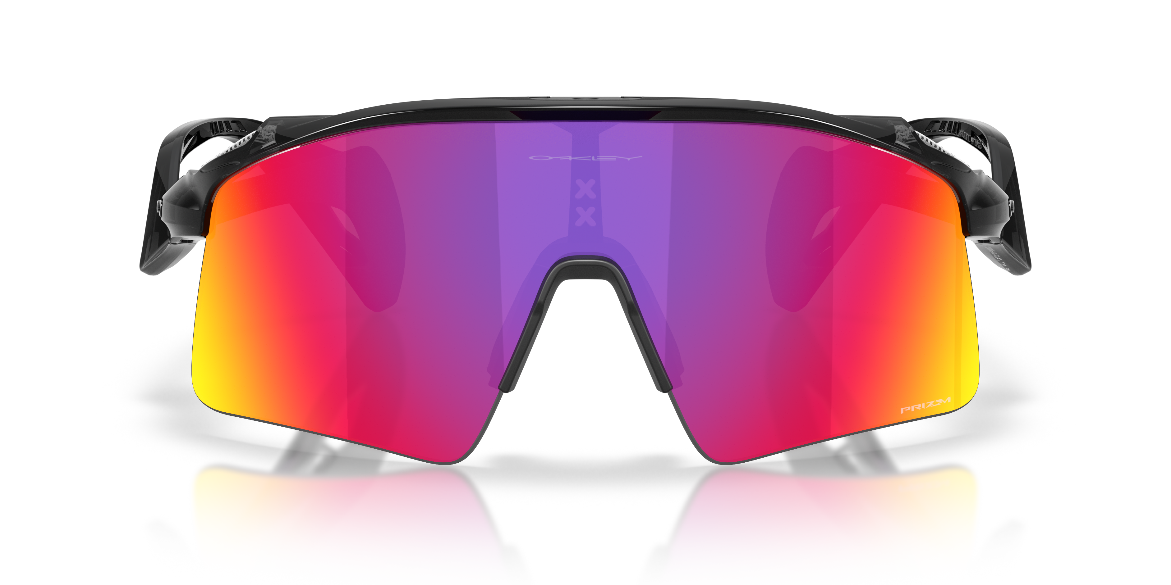 Stunt Wing Prizm Ruby Lenses, Matte Grey Smoke Frame Sunglasses
