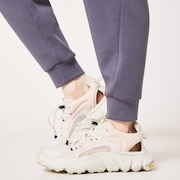 Radiant Peach Fleece Jogger 11.0 - Gray Dust