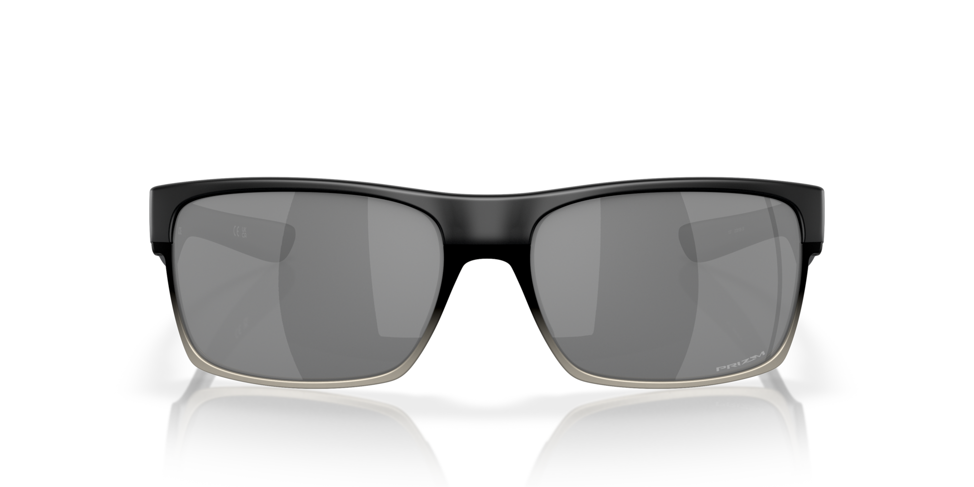 TwoFace™ Chrome Iridium Lenses, Matte Black Frame Sunglasses Oakley® US