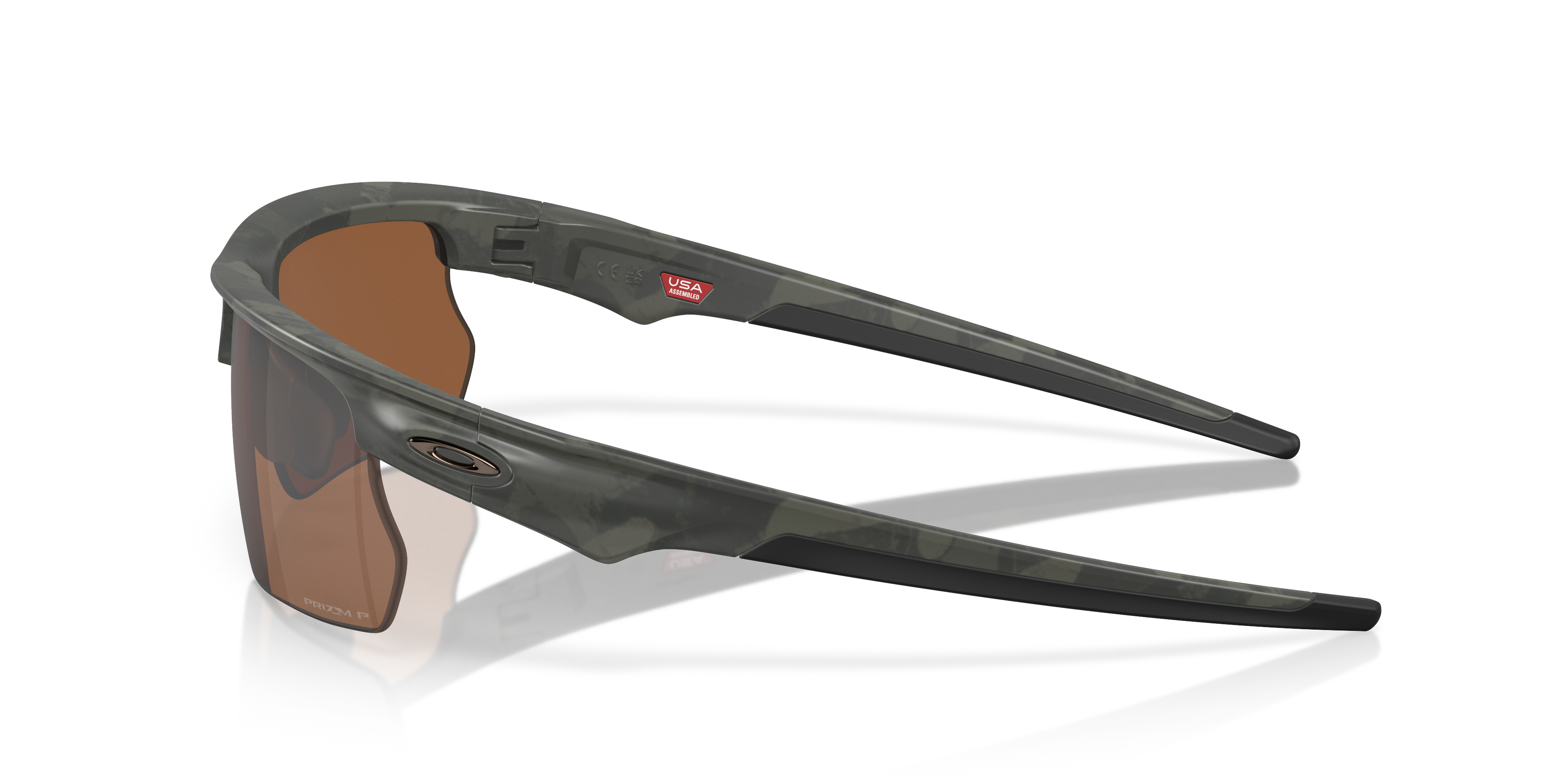BiSphaera™ Prizm Tungsten Polarized Lenses, Matte Olive Camo Frame