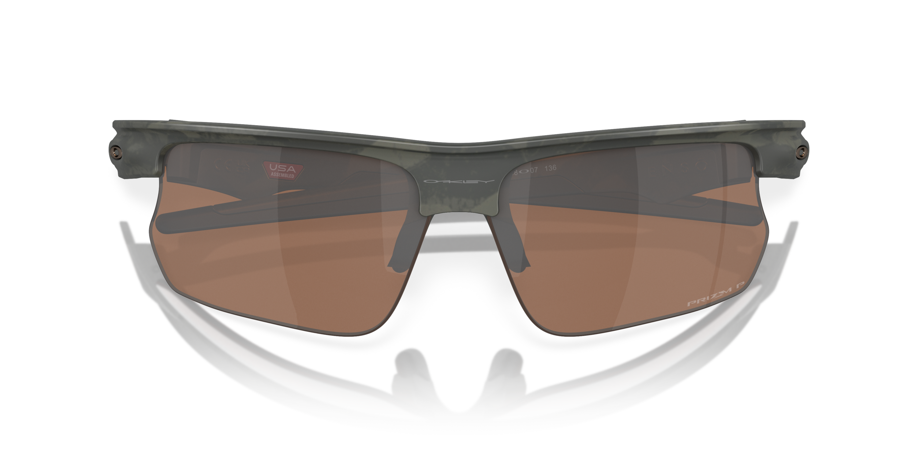 BiSphaera™ Prizm Tungsten Polarized Lenses, Matte Olive Camo Frame