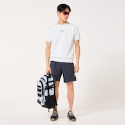 Foundational Fleece S/S Crew 2.0 - New Granite Hthr