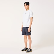 Foundational Fleece S/S Crew 2.0 - New Granite Hthr