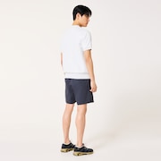 Foundational Fleece S/S Crew 2.0 - New Granite Hthr