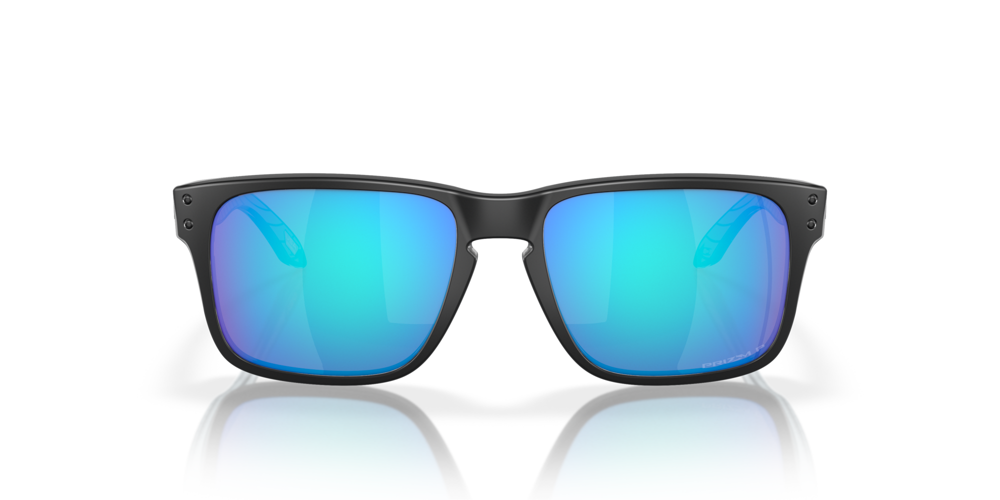 Holbrook™ XS (Youth Fit) Prizm Sapphire Polarized Lenses, Matte Transparent Stonewash Frame