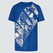 Enhance Mesh SS Tee Ytr 5.0 - Wave Blue