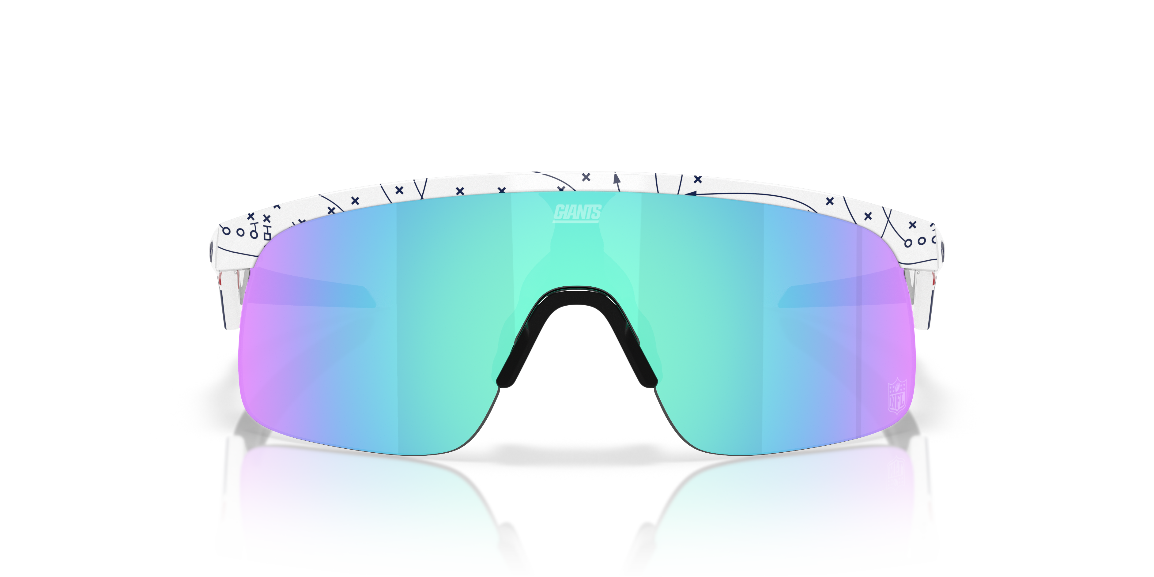 Oakley Men's New York Giants Resistor (youth Fit) Sunglasses