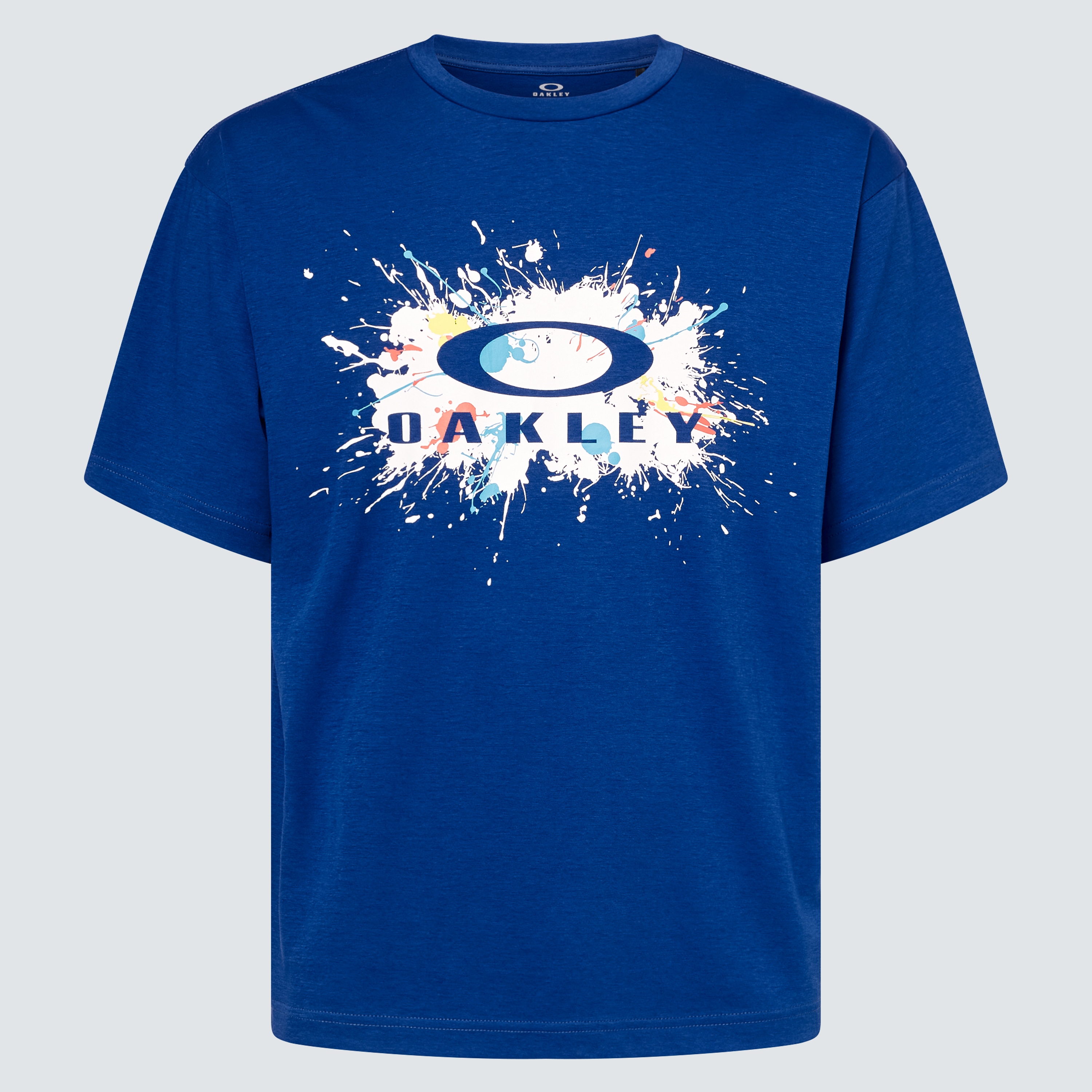 Oakley Enhance Tech Cold Qdc SS Tee O Bark 1.0 - Wave Blue