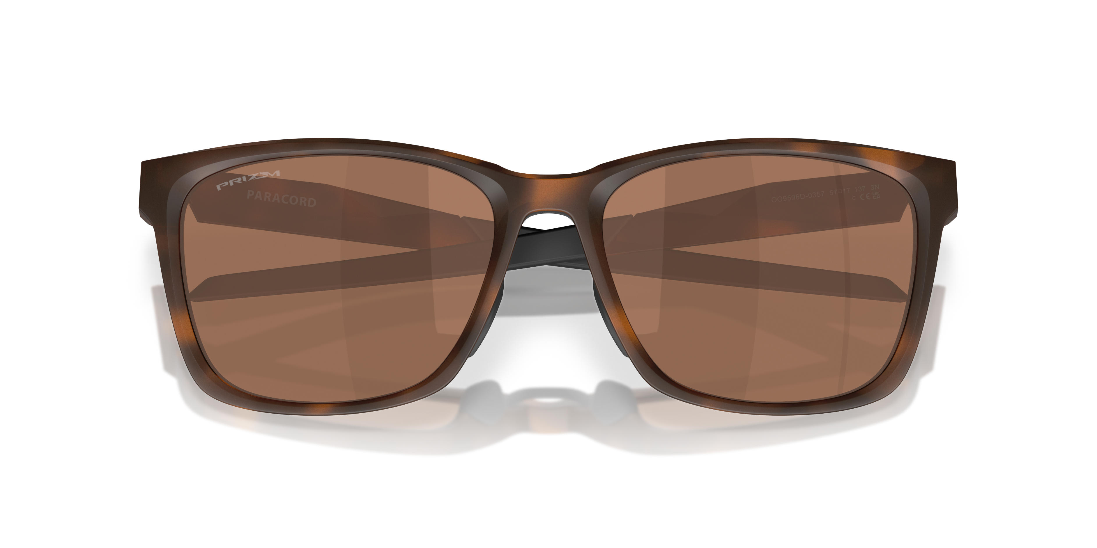 Paracord Prizm Sapphire Lenses, Polished Clear Frame Sunglasses
