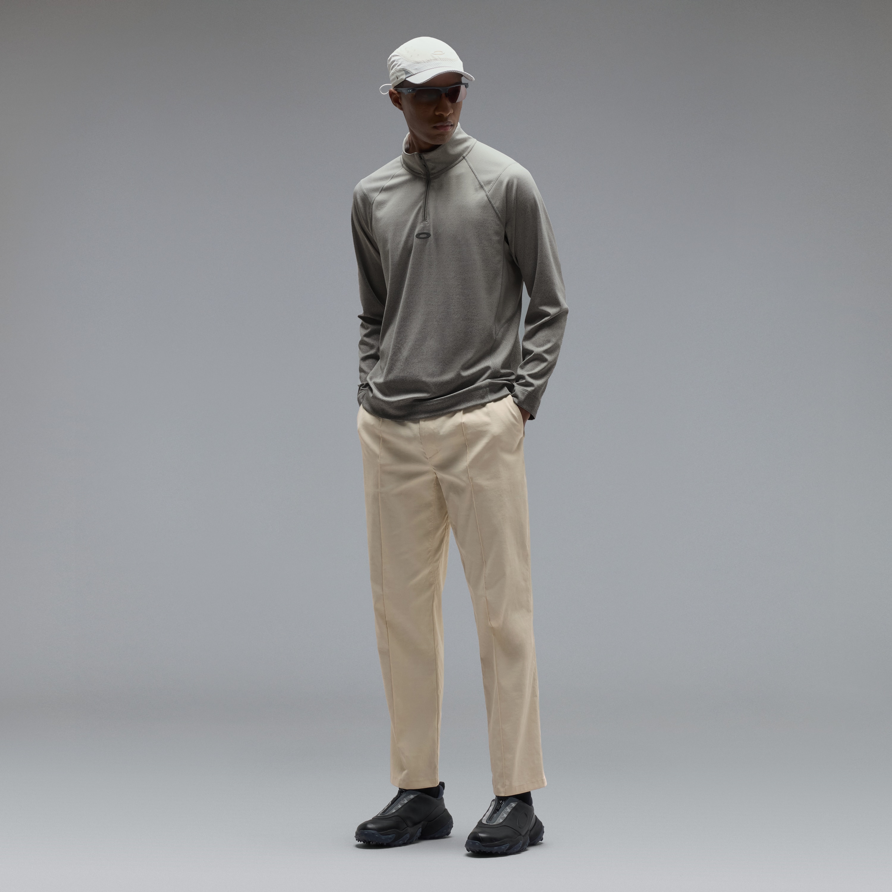 メンズウェア Oakley Oakley C1 Jacquard QTR Zip - Gradient Mist/Cement | Oakley® US