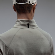 C1 Jacquard QTR Zip - Gradient Mist/Cement