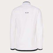 Elevate LS Elipse Mock Shirt - White