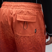 Sand Pixel Rc 16" Beachshort - Monogram Gradient Orange
