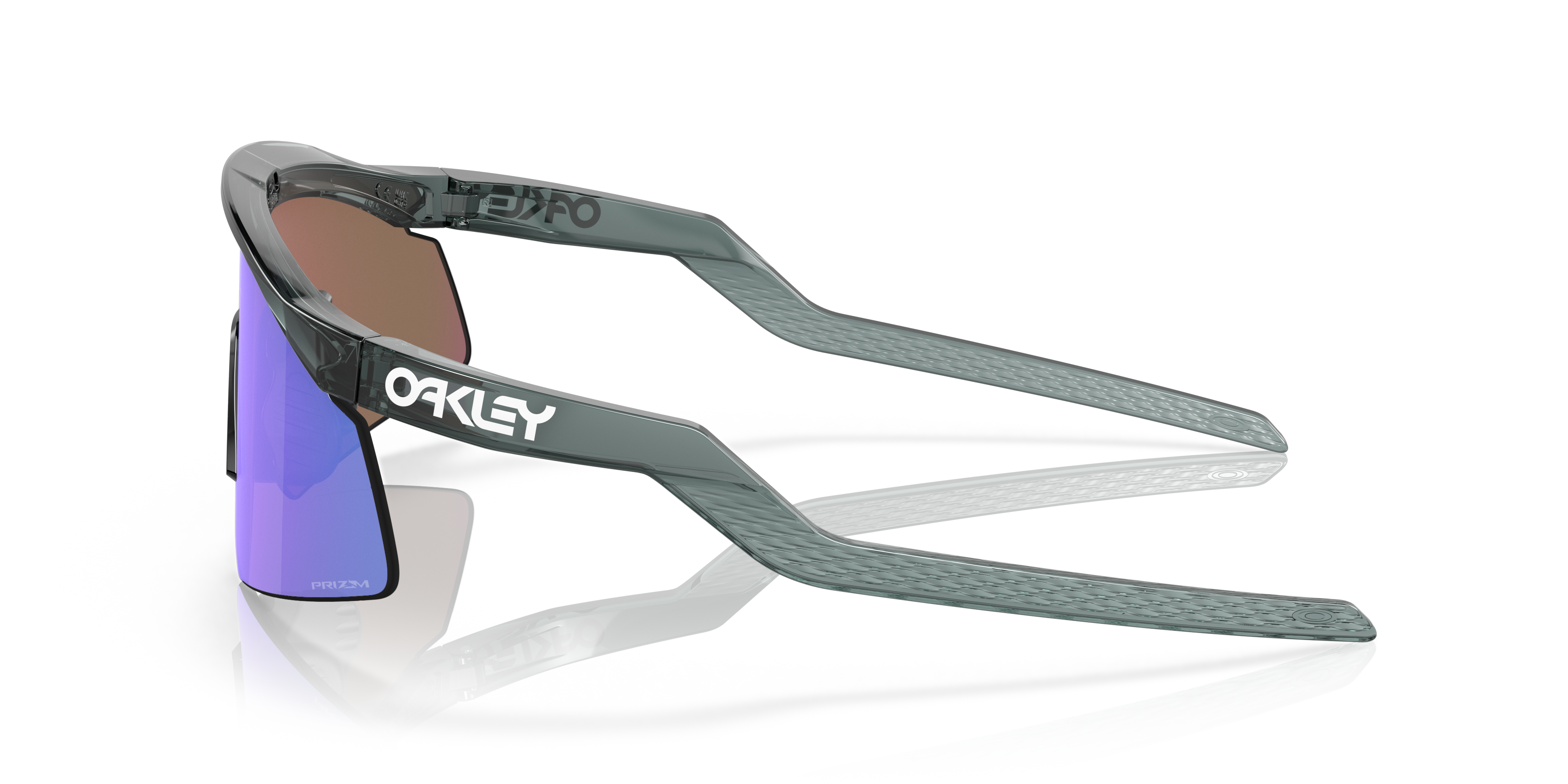 Oakley Hydra Sunglasses with Crystal Black Frame and Prizm Violet