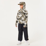 Ytr Dry Tech Cotton Fleece Hoody 10.0 - Green Print