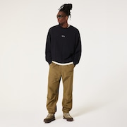 Stacked Metal Sweatshirt - Blackout