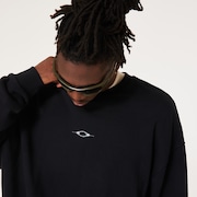Stacked Metal Sweatshirt - Blackout