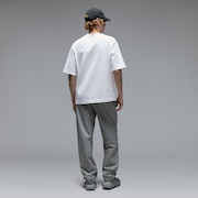 Mtn Ridge Embroidered Tee - White