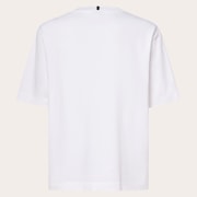 Mtn Ridge Embroidered Tee - White