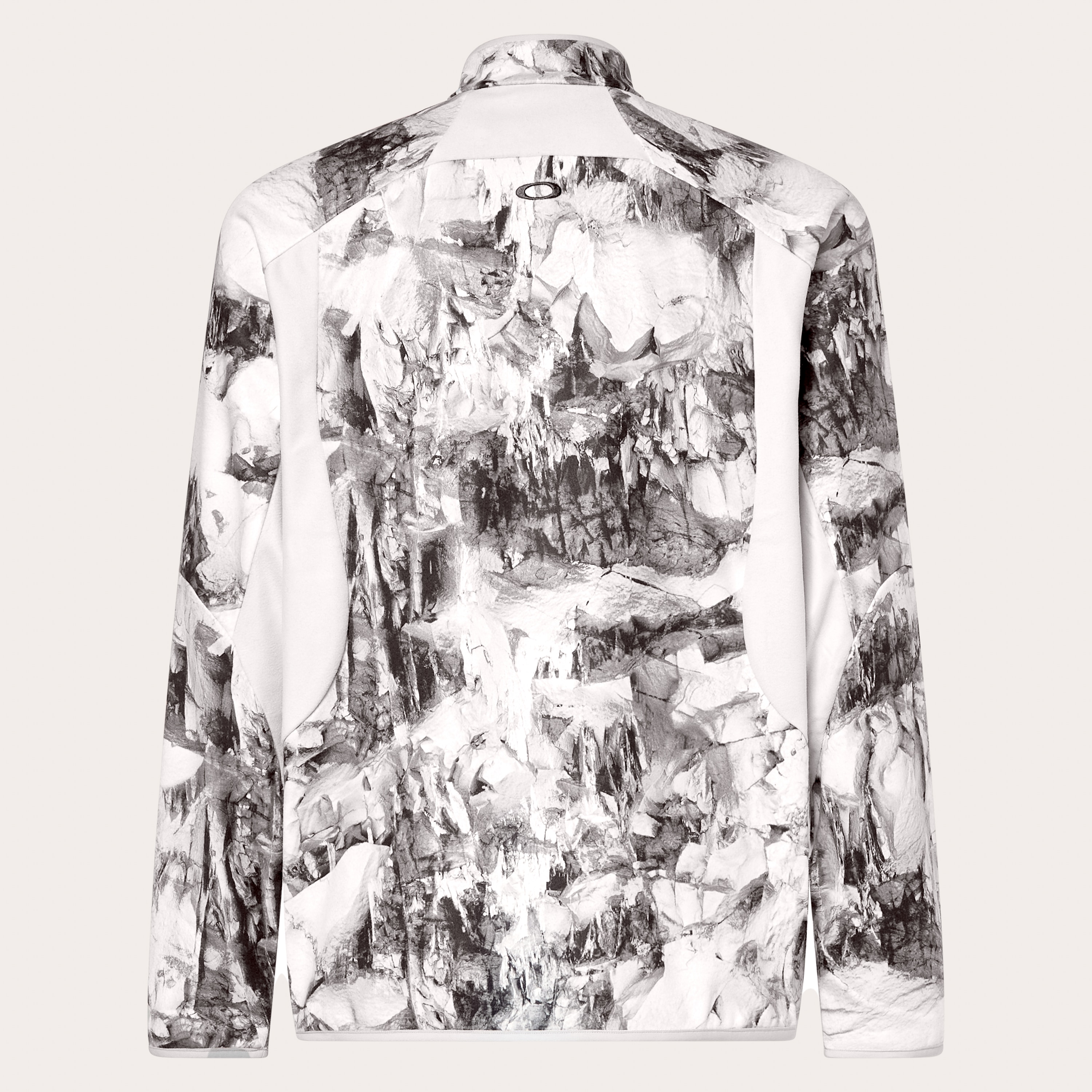 Oakley Latitude Arc Rc 1/4 Zip Fleece - Rocks Print Gray