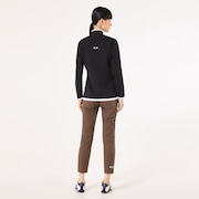 Elevate LS Elipse Mock Shirt - Blackout