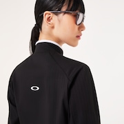 Elevate LS Elipse Mock Shirt - Blackout
